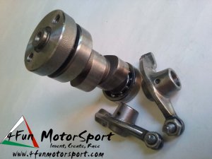 Albero Asse a Camme Gara PRO 300 GRADI  by 4FUN MotorSport. Per Motore Pit-Dirt Bike KAWASAKI KITACO YX GPX ZS 155 ZONGSHEN 